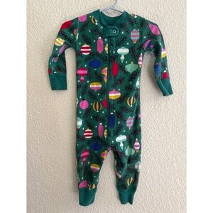 Hanna Andersson Baby Zip Sleeper Delightful Decorations Size 12-18 Months